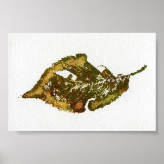 Leaf Nature Impressão MiniPoster