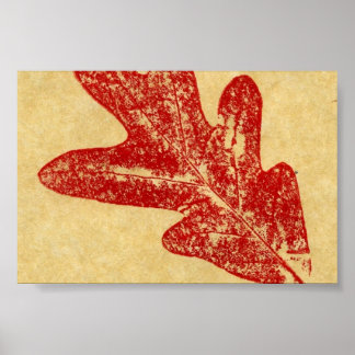 Leaf Nature Impressão MiniPoster
