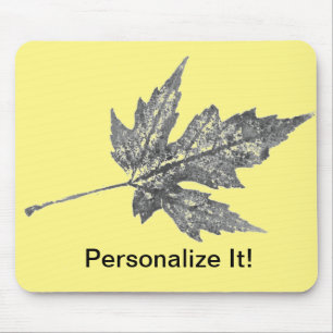 Leaf Nature Impressão Mousepad
