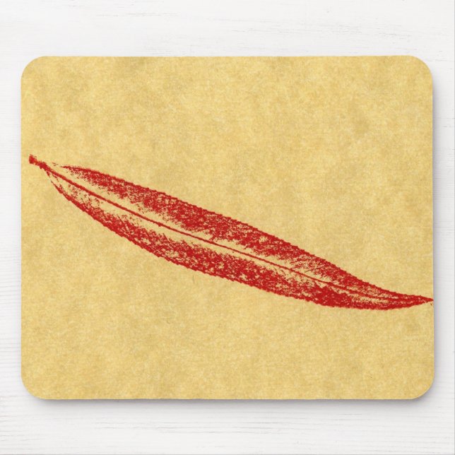 Leaf Nature Impressão Mousepad (Frente)