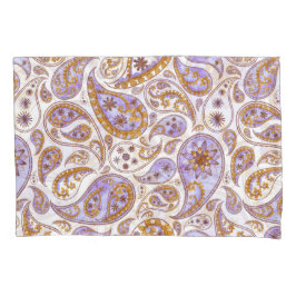 Leaf Pattern Pillowcases – Cozy Fall Geometric Bed