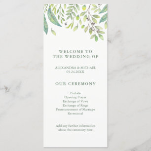 Leafy Green   Programa de Casamento Trendy Waterco