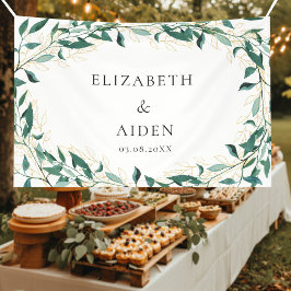 Leafy Wedding  Banner