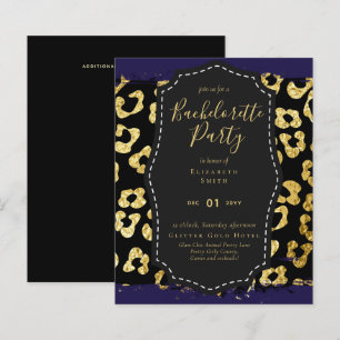 Leah G Bonito Girly Bachelorette Glam Animal Print