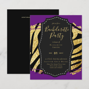 Leah G Bonito Girly Bachelorette Glam Animal Print
