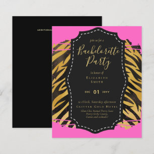 Leah G Bonito Girly Bachelorette Glam Animal Print
