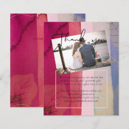 Leah G BUDGET Casamento Berry Red Purple Watercolo