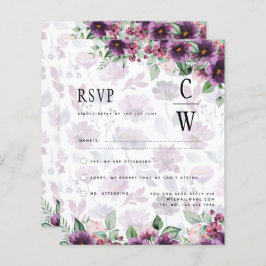 Leah G Plum Purple Berry Floral Casamento Fall Win