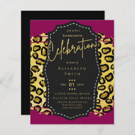 LeahG Bonito Girly Bachelorette Glam Animal Prints