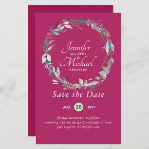 LeahG BUDGET Datas de Salvamento Lavanda Rua