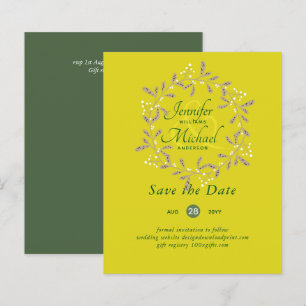 LeahG ORÇAMENTO Economize Datas Cores de Grinalda 