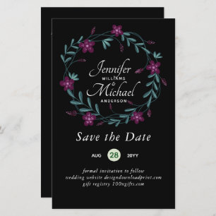 LeahG ORÇAMENTO Salvar Data de Poupança Plum Frast