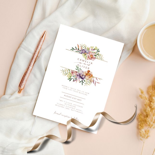 LeahG Primavera Verão Boho Floral Flores Casamento (Criador carregado)