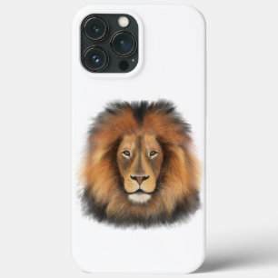 leão aquarela Leo rei safari animal selva gato 
