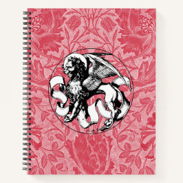 Leão com asa emblema da Rua do século 15