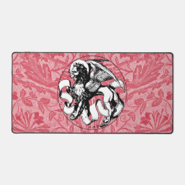 Leão com asa emblema da Rua do século 15