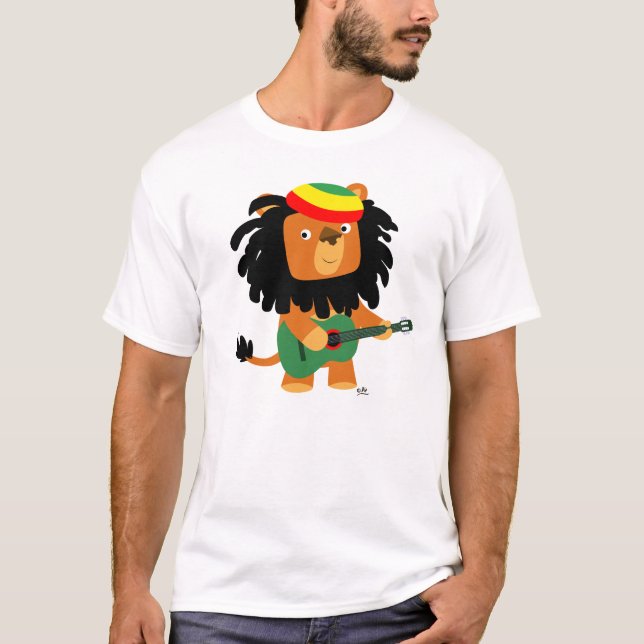 Leão de camiseta Zion (Frente)