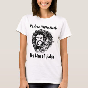 Leão de camisetas Judah, YESHUA JESUS