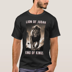 Leão de Judá Camisa Rei dos Reis Cristão