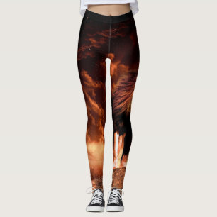 Leão de Judah - Jah Rasta - Leggings do Power Yoga