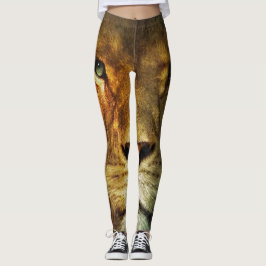 Leão de Judah - Jah Rasta - Leggings do Power Yoga