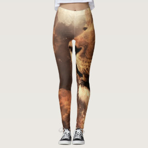 Leão de Judah - Jah Rasta - Leggings Power Yoga
