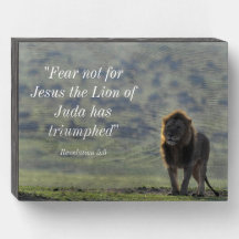 Leão de Judah Wooden 