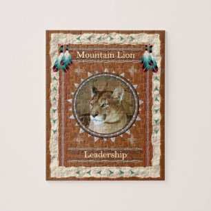 Leão de Montanha - Liderança - Quebra-cabeça de