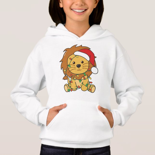 Leão de Natal de Inverno Feriados (Frente)