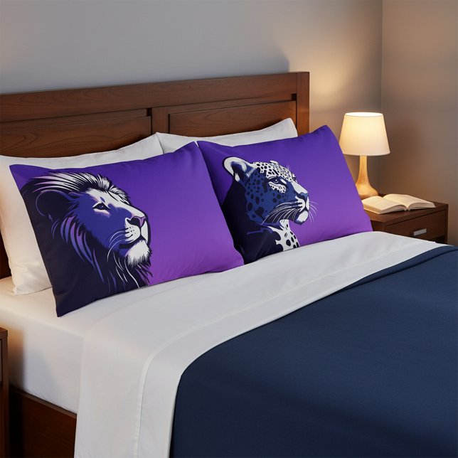 Leão e Leopardo Sua e Sua (Criador carregado)