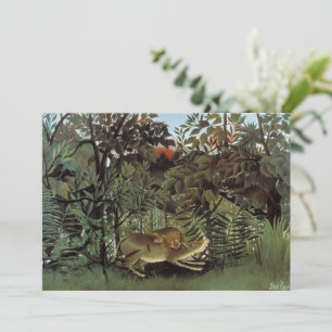 Leão Faminto de Henri Rousseau, Animal Selvagem Vi