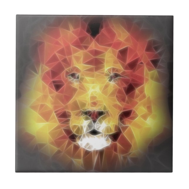 Leão Fractal (Frente)