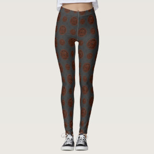 Leão Mandala Leggings