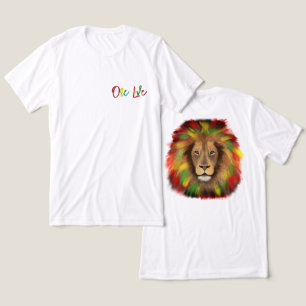 leão rasta cabeça vermelho verde amarelo Jamaica u