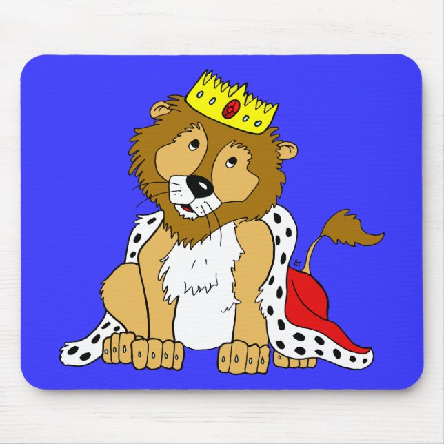 Leão real Mousepad (Frente)