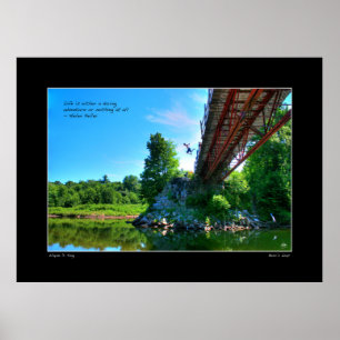 Leap Helen Keller Cote Poster de Bean