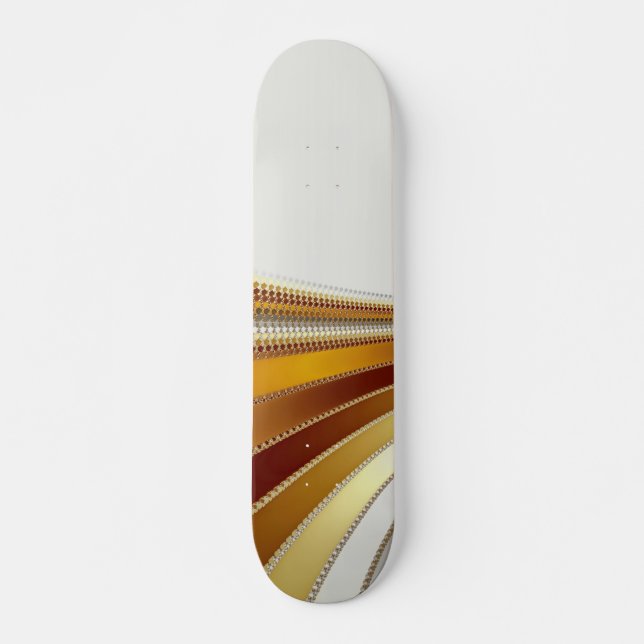 Leather - Fractal Skateboard (Frente)