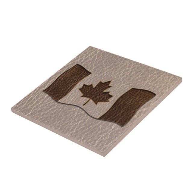 Leather-Look Canada Flag Soft (Lateral)