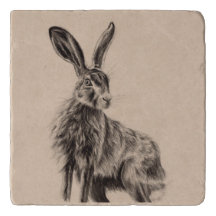 Lebre britânica bonita Trivet