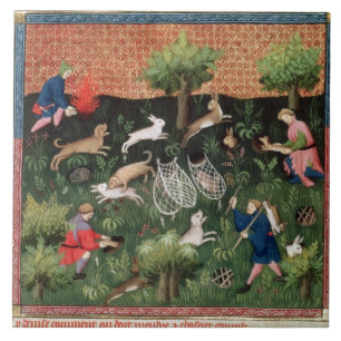 Lebres da caça fol.92 da Senhora Franco 616, do