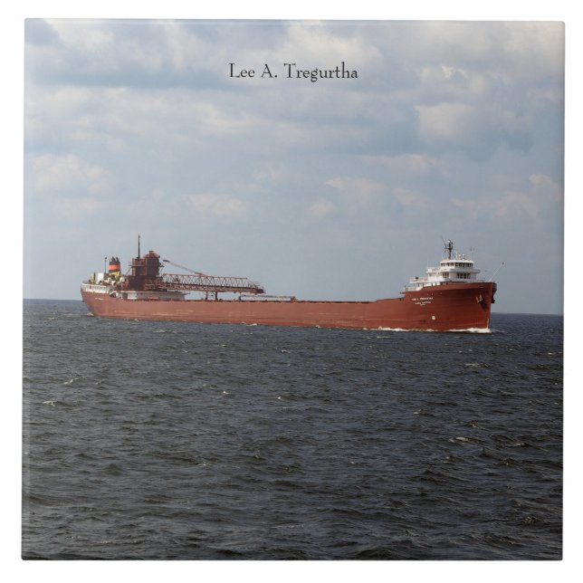 Lee A. Tregurtha azulejo (Frente)