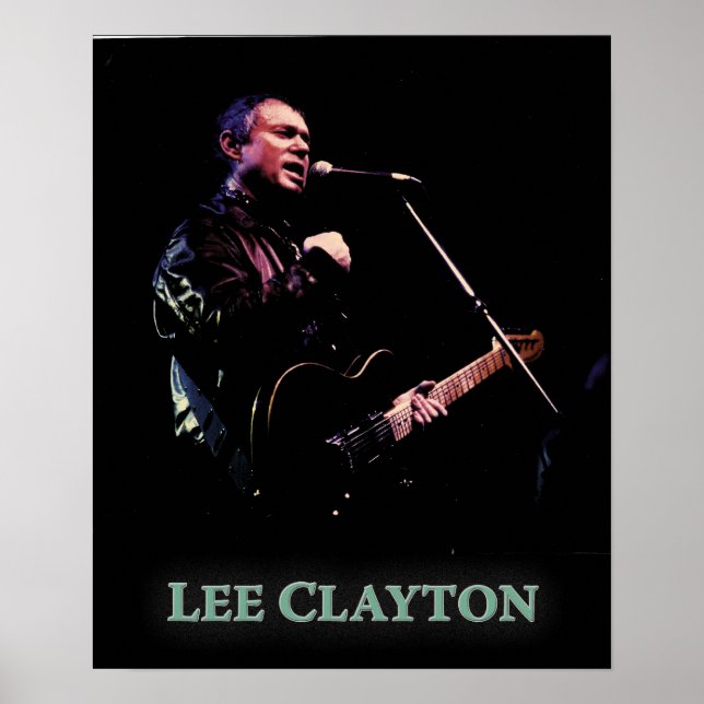 Lee Clayton Live Poster 2 (Frente)