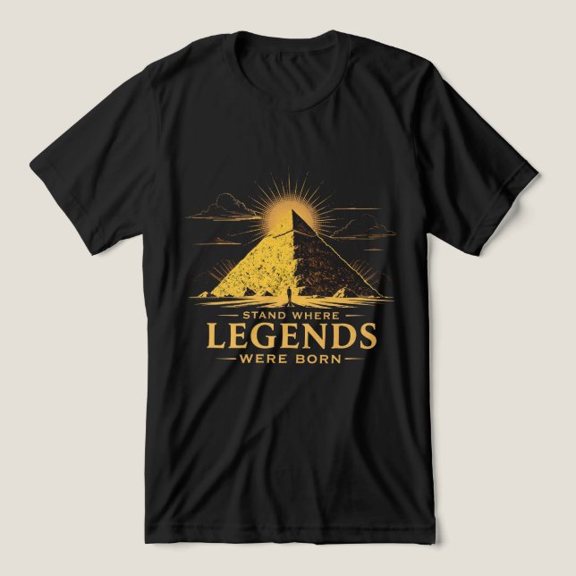 Legacy Remains Egypt Pyramid Shirt (Design frontal)