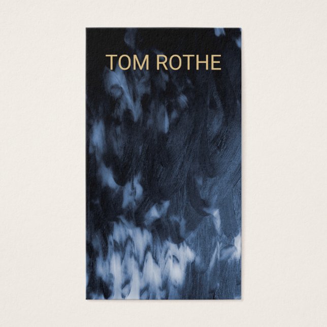 Legal Abstrato pintado branco preto-branco-preto (Frente)