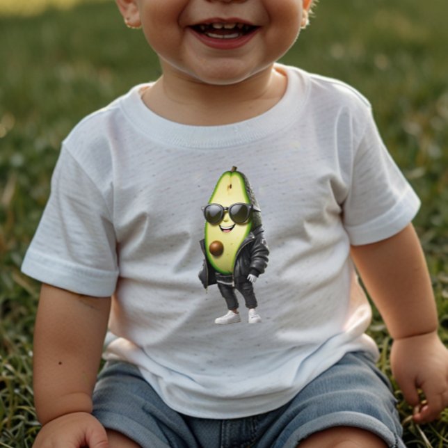 Legal Avocado | Camiseta de jérsei fina para bebê (Criador carregado)