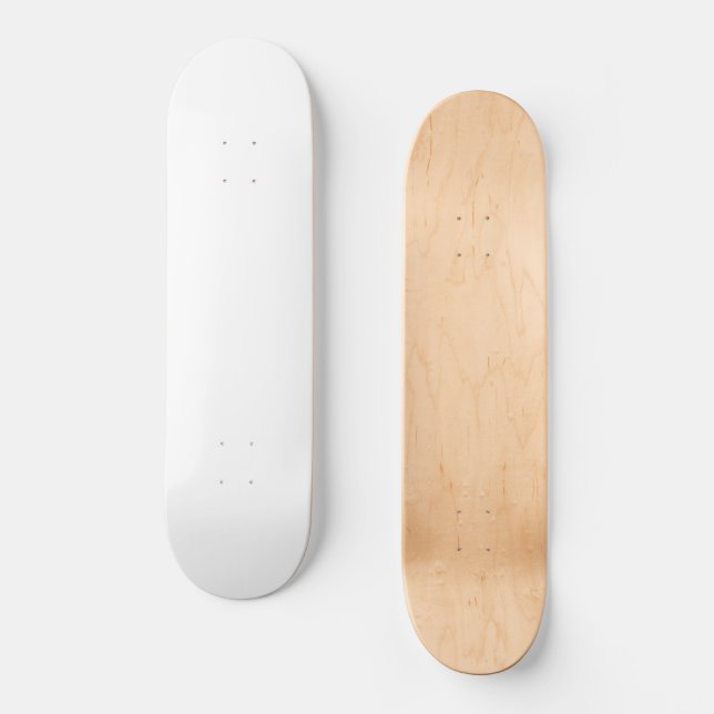 Legal branco Crie seu próprio skate (Frente)