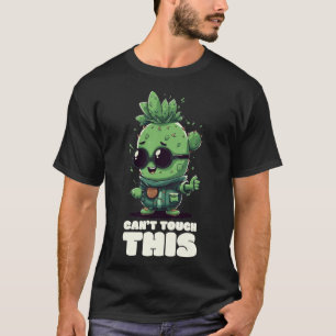 Legal Camiseta Cactus: Não dá para tocar nisso!