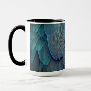Legal caneca de café de penas