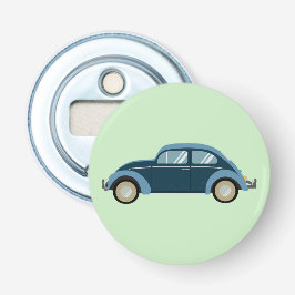 legal carro retrô azul com algemas