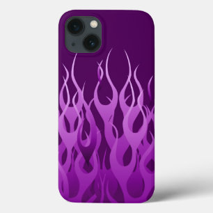 Legal Cavalo de Chamas Roxo Na moda